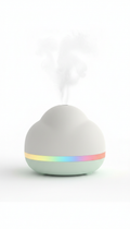 Mini humidifier with cloud mist effect